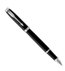 Gift Set IM Black Edition CT - sfera + stilografica - punta media - nero - Parker