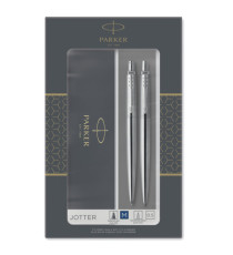 Gift set Jotter Stainless Steel CT - portamine 0,5 mm / sfera M - Parker