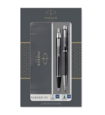 Gift Set Sfera M + Stilografica M IM nero CT - Parker