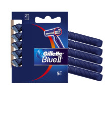 Gillette Blue II Standard - Gillette - kit 5 rasoi 2 lame usa & getta