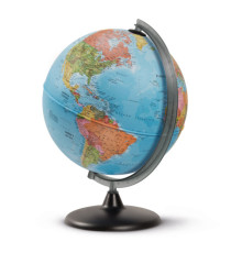 Globo geografico non Illuminato - diametro 30 cm - altezza 42 cm - Tecnodidattica