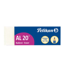 Gomma AL20 - bianca per matita - Pelikan - conf. 20 pezzi