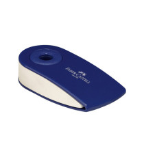 Gomma Sleeve Mini - 55x28x15mm - con custodia protettiva rossa e blu - Faber-Castell