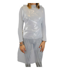 Grembiule Apron 30 - taglia unica - LDPE - bianco - Worker - conf. 100 pezzi