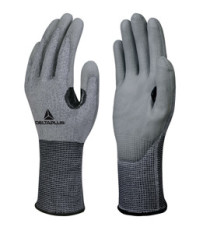 Guanti antitaglio Venicut F03 - maglia Xtrem Cut - palmo in poliuretano - taglia 08 - grigio - Deltaplus