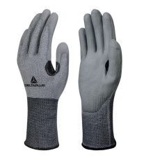 Guanti antitaglio Venicut F03 - maglia Xtrem Cut - palmo in poliuretano - taglia 08 - grigio - Deltaplus