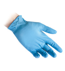 Guanti in nitrile foodline R72 - tg M - azzurro - Reflexx - conf. 100 pezzi