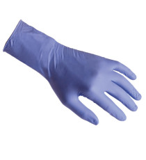 Guanti in nitrile ultra resist R99 - manichetta lunga - tg XL - indaco - Reflexx - conf. 50 pezzi