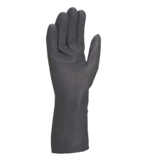 Guanti per protezione chimica VE509 - neoprene floccato cotone - taglia 09/10 - nero - Deltaplus