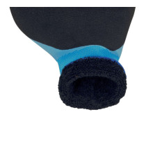 Guanti Wet&Dry VV636BL - poliammide - palmo in nitrile - taglia 09 - blu/nero - Deltaplus