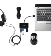 Hub 4 porte USB 3.0 UH4000 - nero - Kensington