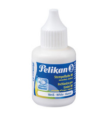 Inchiostro 84 - 30 ml - resistente all'acqua - bianco - Pelikan