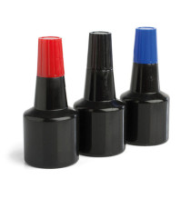 Inchiostro per cuscinetti - 30 ml - senza olio - nero - Lebez
