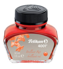 Inchiostro stilografico 4001 - 30 ml - rosso - Pelikan