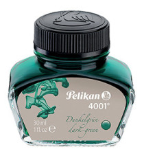 Inchiostro stilografico 4001 - 30 ml - verde scuro - Pelikan