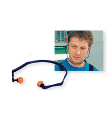 Inserti auricolari con archetto 1310 - SNR 26 dB - blu/arancio - 3M