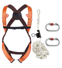Kit anticaduta ELARA 170 - per lavori in copertura - taglia S/M/L - Deltaplus