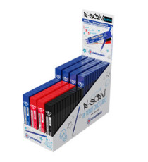 Kit refill gel Riscrivi - 0,7 mm - colori assortiti (blu/rosso/nero/verde - Osama - expo 96 pezzi