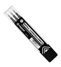 Kit refill gel Riscrivi - 0,7 mm - colori assortiti (blu/rosso/nero/verde - Osama - expo 96 pezzi