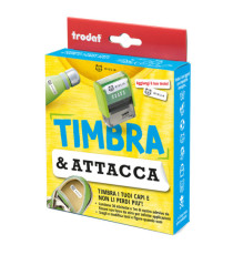 Kit Timbra&Attacca - per stampa su tessuti/etichette - Trodat