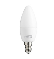 Lampada - Led - candela - 5,5W - E14 - 4000K - luce bianca naturale - MKC