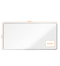 Lavagna bianca magnetica Premium Plus - 90  x 180 cm - Nobo