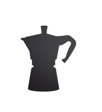 Lavagna da parete Silhouette - 30 x 50 cm - forma moka - nero - Securit
