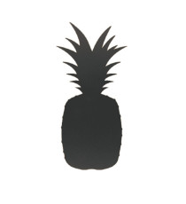 Lavagna da parete Silhouette - forma ananas - 49,3 x 23,6 cm - nero - Securit