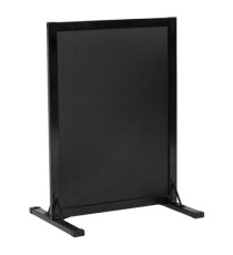Lavagna da terra Stand Woody - 78 x 56 x 40 cm - nero - Securit