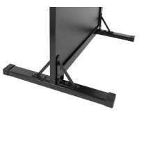 Lavagna da terra Stand Woody - 78 x 56 x 40 cm - nero - Securit