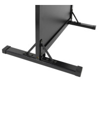 Lavagna da terra Stand Woody - 78 x 56 x 40 cm - nero - Securit