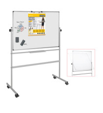 Lavagna magnetica girevole Professional - 100 x 150 cm - bianco - Bi-Office