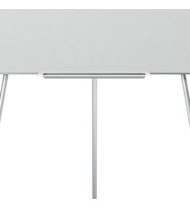 Lavagna portablocco Classic con cavalletto - 100 x 68,5 cm - bracci estensibili - bianco - Nobo