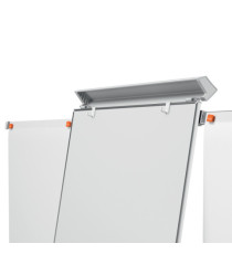 Lavagna portablocco Classic con cavalletto - 100 x 68,5 cm - bracci estensibili - bianco - Nobo