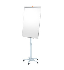 Lavagna portablocco Classic con ruote - 100 x 67,5 cm - bianco - Nobo