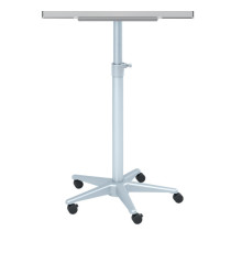Lavagna portablocco Classic con ruote - 100 x 67,5 cm - bianco - Nobo