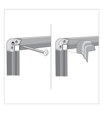 Lavagna Premium Plus - in sughero - 120 x 180 cm - Nobo