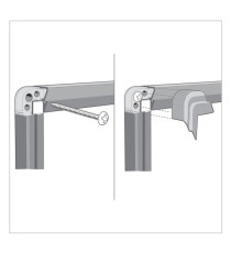 Lavagna Premium Plus - in sughero - 60x90 cm - Nobo