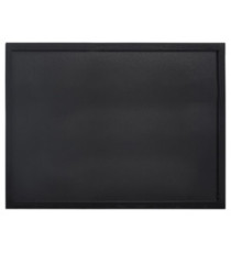 Lavagna Woody - cornice nera - 60 x 80 cm - Securit