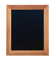 Lavagna Woody - teak - 20 x 24 cm - Securit