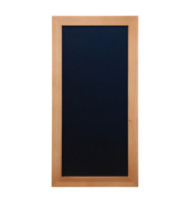 Lavagna Woody - teak - 20 x 40 cm - Securit