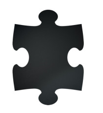 Lavagne da parete XXL Puzzle - 40 x 29,6 cm - Securit