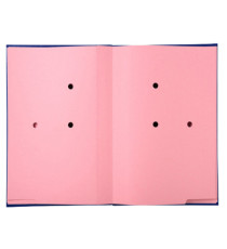 Libro firma - 20 pagine  24 X 35 cm - blu - Exacompta