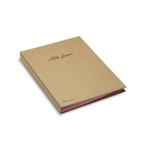 Libro firma Eco - 18 intercalari - 24x34 cm - avana - Fraschini