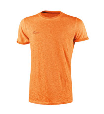 Magliette a maniche corte - taglia L - fluo arancione - U-Power - conf.3 pezzi