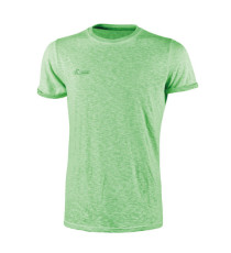 Magliette a maniche corte - taglia L - fluo verde - U-Power - conf. 3 pezzi