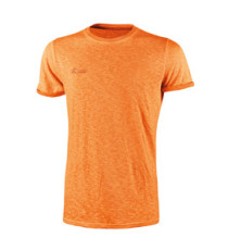 Magliette a maniche corte - taglia XL - fluo arancione - U-Power - conf.3 pezzi