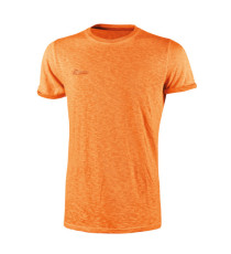 Magliette a maniche corte - taglia XL - fluo arancione - U-Power - conf.3 pezzi