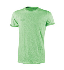 Magliette a maniche corte - taglia XL - fluo verde - U-Power - conf. 3 pezzi