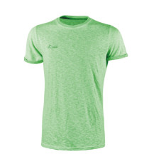 Magliette a maniche corte - taglia XL - fluo verde - U-Power - conf. 3 pezzi